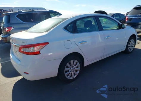 2015 Nissan Sentra Fe+ S/S/Sl/Sr/Sv z USA, uszkodzony, nr VIN 3N1AB7AP2FY241207